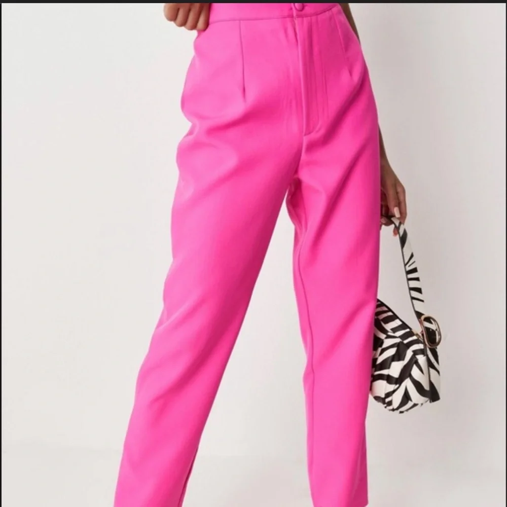 Misguided Pink Pants - Size 6 - Like New!! - Picture 1 of 4